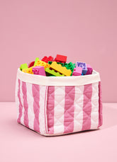 Caixa Organizadora Média - Listrado Azaleia